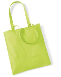 Westford Mill W101 - Bag For Life - Long Handles Lime Green