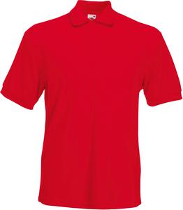 Fruit of the Loom SC63204 - HEAVY POLO 65/35 (63-204-0) Red