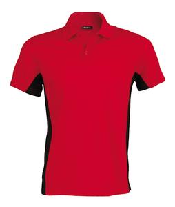 Kariban K232 - FLAG - SHORT SLEEVE BI-COLOUR POLO SHIRT