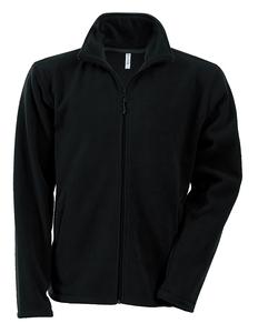 Kariban K911 - FALCO - ZIP THROUGH MICRO FLEECE JACKET Black