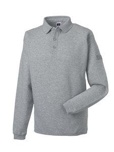 Russell RU012M - Heavy Duty Collar Sweatshirt Light Oxford