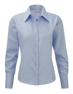 Russell Europe R-956F-0 - Ladies` Ultimate Non-iron Shirt LS Bright Sky