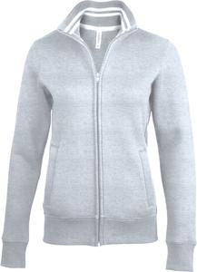 Kariban KB457 - Women's full zip fleece jacket Oxford Grey