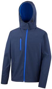 Result R230M - Core TX performance hooded softshell jacket Navy/ Royal