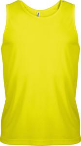 ProAct PA441 - Men's Sports Vest Fluorescent Yellow