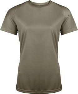 ProAct PA439 - LADIES' SHORT SLEEVE SPORTS T-SHIRT Olive Green