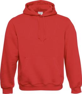 B&C CGWU620 - Hooded Sweater Red