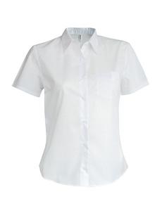 Kariban K544 - LADIES SHORT SLEEVE EASY CARE COTTON POPLIN SHIRT