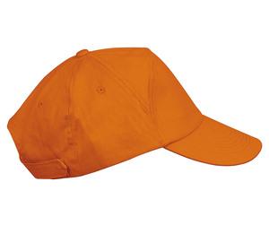 K-up KP013 - BAHIA - 7 PANEL CAP Orange