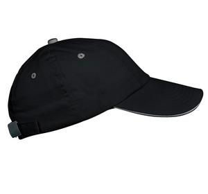 K-up KP036 - TOP - 6 PANEL CAP Black / Dark Grey