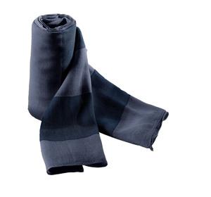 K-up KP067 - CHECHE SCARF Navy / Stone Blue