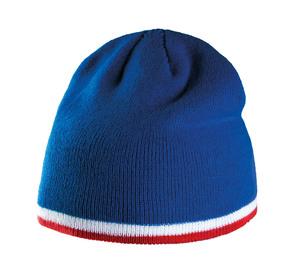 K-up KP515 - BEANIE HAT WITH BI-COLOUR BOTTOM BAND