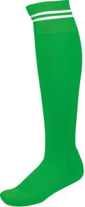 ProAct PA015 - STRIPED SPORTS SOCKS Sporty Kelly Green / White