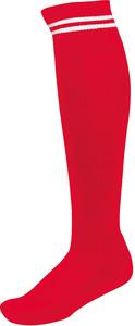 ProAct PA015 - STRIPED SPORTS SOCKS Sporty Red / White