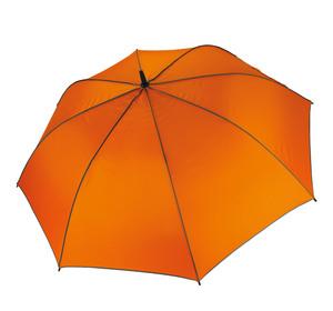 Kimood KI2006 - AUTOMATIC GOLF UMBRELLA Orange / Dark Grey