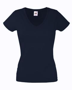 Fruit of the Loom SC61398 - Lady Fit V Neck (61-398-0) Deep Navy