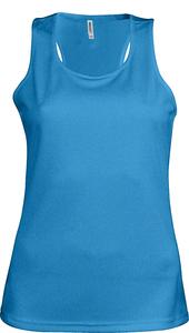 ProAct PA442 - Ladies' Sports Vest Aqua Blue