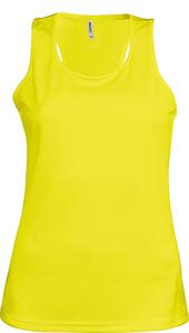 ProAct PA442 - Ladies' Sports Vest Fluorescent Yellow