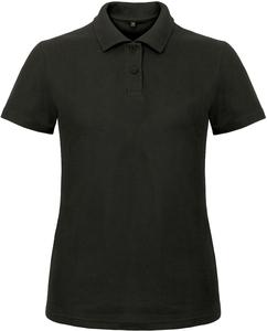 B&C CGPWI11 - ID.001 WOMAN PIQUE POLO Black/Black