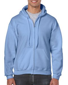 Gildan GI18600 - Heavy Blend Adult Full Zip Hooded Sweatshirt Carolina Blue