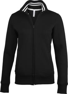 Kariban K457 - LADIES' FULL ZIP FLEECE JACKET Black/Black