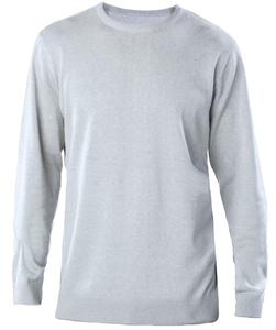 Kariban K967 - MEN'S ROUND NECK JUMPER Mixed Grey