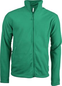 Kariban K911 - FALCO - ZIP THROUGH MICRO FLEECE JACKET Kelly Green