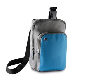 Kimood KI0301 - SMALL SHOULDER BAG Slate Grey / Aqua Blue