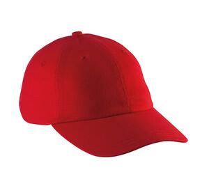 K-up KP154 - LOW PROFILE CAP - 6 PANELS Red