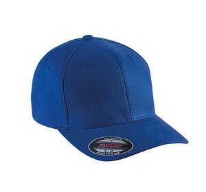 K-up KP907 - FLEXFIT® BRUSH COTTON CAP - 6 PANELS Royal Blue