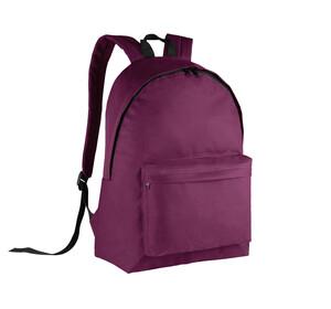Kimood KI0131 - Classic backpack - Junior version Burgundy/ Black