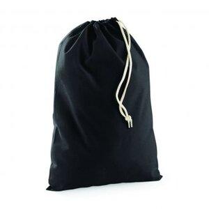 Westford Mill W115 - Cotton Stuff Bag Black
