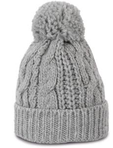 K-up KP550 - Knitted beanie Alloy Grey Heather