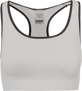 Proact PA001 - Seamless sports bra White/Storm Grey