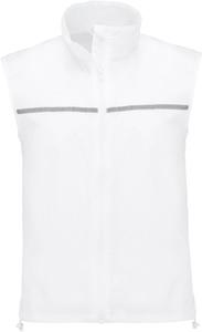 Proact PA234 - Running gilet with mesh back White