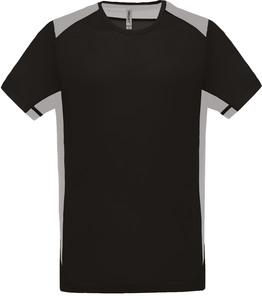 Proact PA478 - Two-tone sports T-shirt Black / Fine Grey