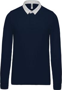 Rugby polo shirt - Kariban K213 - (25pces) Navy / White
