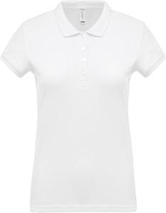 Kariban K255 - Ladies’ short-sleeved piqué polo shirt White