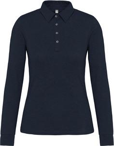 Kariban K265 - Ladies' long sleeve jersey polo shirt Navy