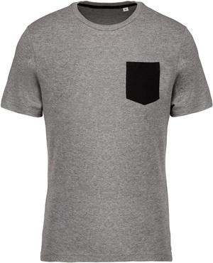 Kariban K375 - Organic cotton T-shirt with pocket detail