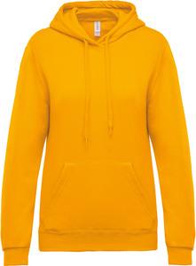 Kariban K473 - Ladies’ hooded sweatshirt Yellow
