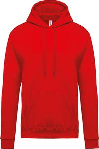 Kariban K476 - Men’s hooded sweatshirt Red