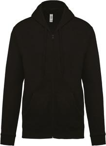 Kariban K479 - Full zip hoodedsweatshirt Black