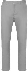 Kariban K740 - Men's chino trousers Fine Grey