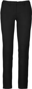 Kariban K741 - Ladies’ chino trousers Black