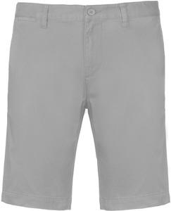 Kariban K750 - Men's chino Bermuda shorts Fine Grey