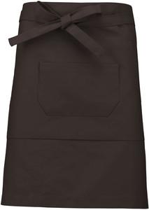 Kariban K899 - Polycotton mid-length apron Chocolate
