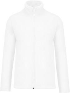 Kariban K911 - FALCO - ZIP THROUGH MICRO FLEECE JACKET White