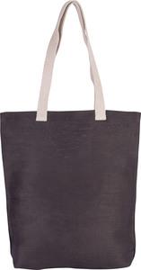 Kimood KI0229 - Juco shopper bag Dark Grey