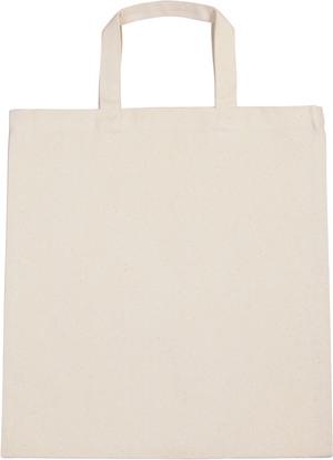 Kimood KI0249 - Cotton canvas shopper bag